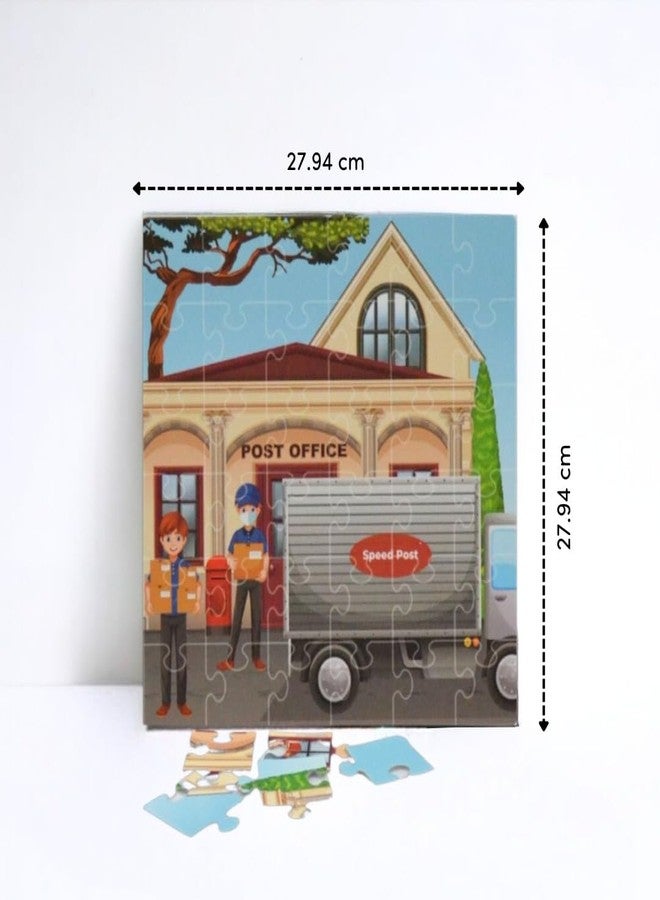 Mittimate Post Office Jigsaw Puzzle Game for Kids Age 4 to 6 Old I 36 Pieces Puzzle Toy I Birthday Gift for Children - Image 5